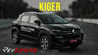 2024 RENAULT KIGER  RXZ  10L 7101 BHP  POVDrive112  RevLimits kiger [upl. by Richter475]