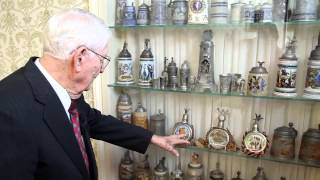 Mr Wilbur Feltner and His Collection of Beer Steins [upl. by Gnaoh554]