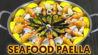 Super Yummy Seafood Paella [upl. by Gilbye]