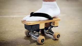 CAN WE SKATEBOARD WEARING WOODEN CLOGS [upl. by Cilurzo]