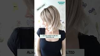 Affordable Wig Alva  Noriko  Melted Marshmallow lowdensity affordablewig haircut wigs [upl. by Elrebma374]