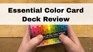 Essential Color Card Deck Review [upl. by Ydassac]