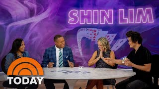 See Shin Lim amaze TODAY cohosts with live playing card illusion [upl. by Richelle]