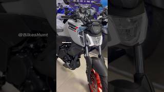 Yamaha FzS matt light gray colour  All new models fzs fzsv4 yamahafzsv4 fz yamaha bike moto [upl. by Chandal]