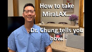 How to take Miralax for your constipation hemorrhoids and fissures [upl. by Keese]