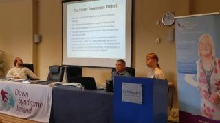 Roisín De Burca speaks at the Down Syndrome Ireland Annual General Meeting 2017 [upl. by Ahsinit]