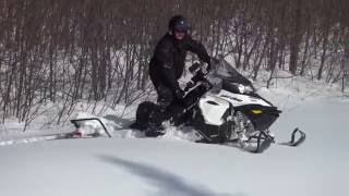 SkiDoo Expedition Sport 900 Ace DEEP snow [upl. by Renell]