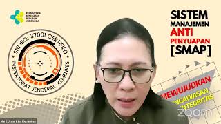 Webinar Sistem Manajemen Anti Penyuapan SMAP [upl. by Gresham179]