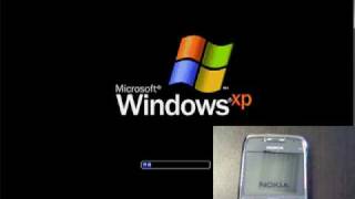 Windows XP vs Nokia E71 boot time [upl. by Russel]