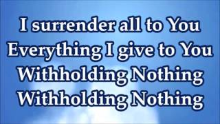 Withholding Nothing medley William McDowell [upl. by Mordy]