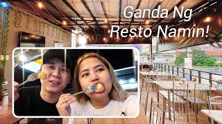 My RESTAURANT Tour amp Food Tasting OPEN Na Ulit Kami 🙏🏼  Bucket Paradise 🌴 [upl. by Netsryk]