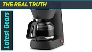 Toastmaster 5Cup Coffee Maker The Best Small Kitchen Companion [upl. by Mychal468]