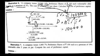 Cost of Redeemable Preference Share Capital [upl. by Aidile403]