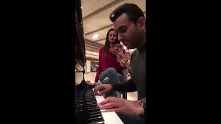 Talat Daqat  Abu Ft Yusra Violin and Piano Cover [upl. by Aneehs]