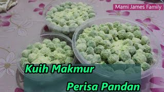 Resipi Kuih Makmur Perisa Pandan [upl. by Klein]