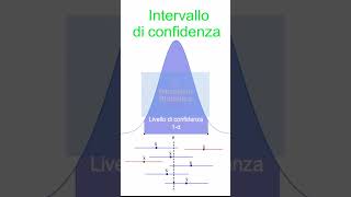 Intervallo di confidenza in 50 secondi shorts statistica youtubeshorts confidenza university [upl. by Ardnajela]