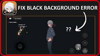 How To Fix Zenless Zone Zero Black Background Issue  How To Fix Black Background Error In ZZZ [upl. by Bolan]