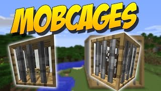 MOBCAGES Mod De Jaulas Para Animales  Minecraft Mod 1710 [upl. by Elrahc]