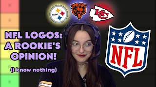 RANKING ALL NFL LOGOS no football knowledge necessary [upl. by Ahseikram104]