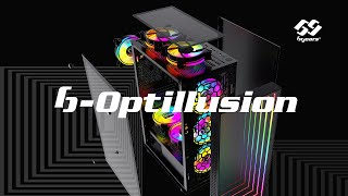 Bgears bBlackWidow RGB ATX Tower Computer Case [upl. by Ellehcyt]