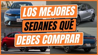 Los mejores SEDANES que DEBES COMPRAR [upl. by Denise318]