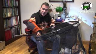 Matt Hayes introduces his superb folding landing net from the Adventure range [upl. by Bonis633]