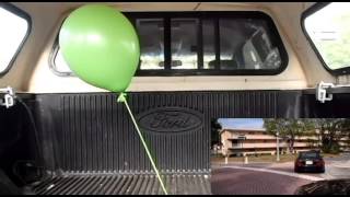 What happens to a helium filled balloon in a car [upl. by Egduj299]