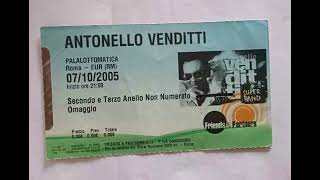 Antonello Venditti  Campus Live Tour  2005 [upl. by Ellehsat]