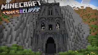 Building a MASSIVE mine entrance  Minecraft 118 Survival [upl. by Ailliw52]