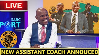 ⛔SABIC SPORTS NEWS LATEST NEWS ON KAIZER CHIEFS NEW ASSISTANT COACH BENNI MICCATHY MENTIONED [upl. by Shipman]