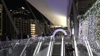 丸の内・東京駅 イルミネーション2013 Christmas Lights at Marunouchi and Tokyo Station  TOKYO TRIP [upl. by Enirehs]