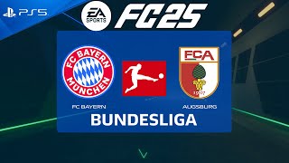 FC 25 Bayern Munich vs Augsburg  Bundesliga 202425  PS5 [upl. by Michaud]