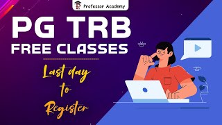 PG TRB Free course  Last day to Register  Hurry up [upl. by Raffo]