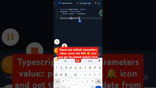 Typescript default parameter value function shorts typescript default parameter valuefunction [upl. by Durst948]