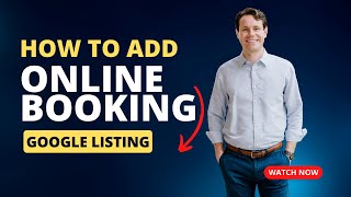 How To Add Booking Link to Google Business Page [upl. by Yellas]