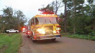 9272024 Troy Fire Department Responds to a Structure Fire Early Arrival Working Fire [upl. by Cchaddie]