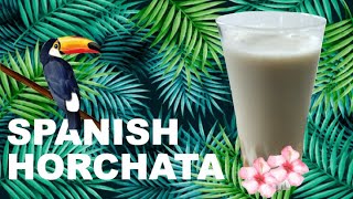 Spanish Horchata  DELICIOUS and REFRESHING sip of history and TRADITION [upl. by Aehsat]