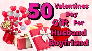 50 Perfect Valentines gifts for Boyfriend amp Husband  Valentine Day Gift Ideas for Boyfriend [upl. by Ocsirf]