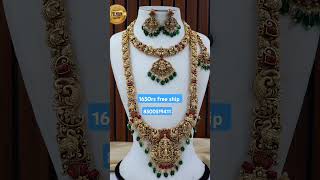 Latest trending jewellery combos ytshorts new [upl. by Anaahs]