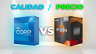 EL MEJOR PROCESADOR CALIDADPRECIO PARA TU PC GAMER 2023  AMD vs INTEL [upl. by Lavinie650]