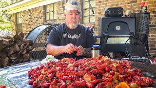 LA Crawfish Boil  Redneck Style [upl. by Sedgewinn]