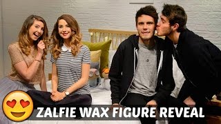 ZALFIE WAX FIGURE REVEAL [upl. by Kelleher812]