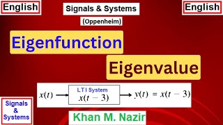 Example 31  Eigenfunction amp Eigenvalue  Response of LTI System to Complex Exponential [upl. by Theodore834]