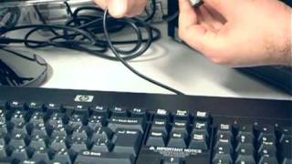 HP USB PS2 Washable Keyboard [upl. by Ecineg179]