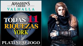 Todas Riquezas de York All Jorvik Wealth – ASSASSINS CREED VALHALLA [upl. by Gilus203]