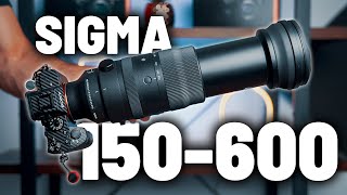 SIGMA 150600 para Cámaras Sony Alpha 🧐 ¿El teleobjetivo definitivo [upl. by Friedberg]