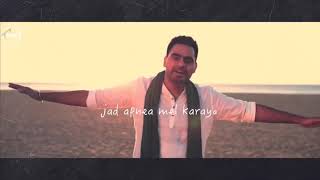 Kudrat Ne Khel Rachaya Si  lyrics WhatsApp status song  Pehli Vaar  Prabh Gill [upl. by Kuhlman]