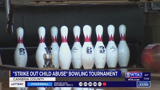 Cambria County advocacy center hosts Star Wars themed bowling tournament to raise awareness [upl. by Atinreb3]