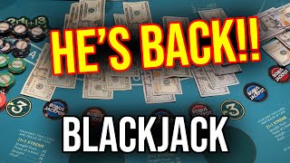 LIVE BLACKJACK FROM LAS VEGAS [upl. by Anailuy]