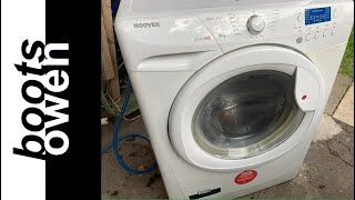 Stuck filter on a washing machine How to fix Hoover Vision HD 1200 VHD822 [upl. by Orabel]